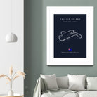 Phillip Island Circuit by Ilham Akbar on GIANT ART - black digital painting