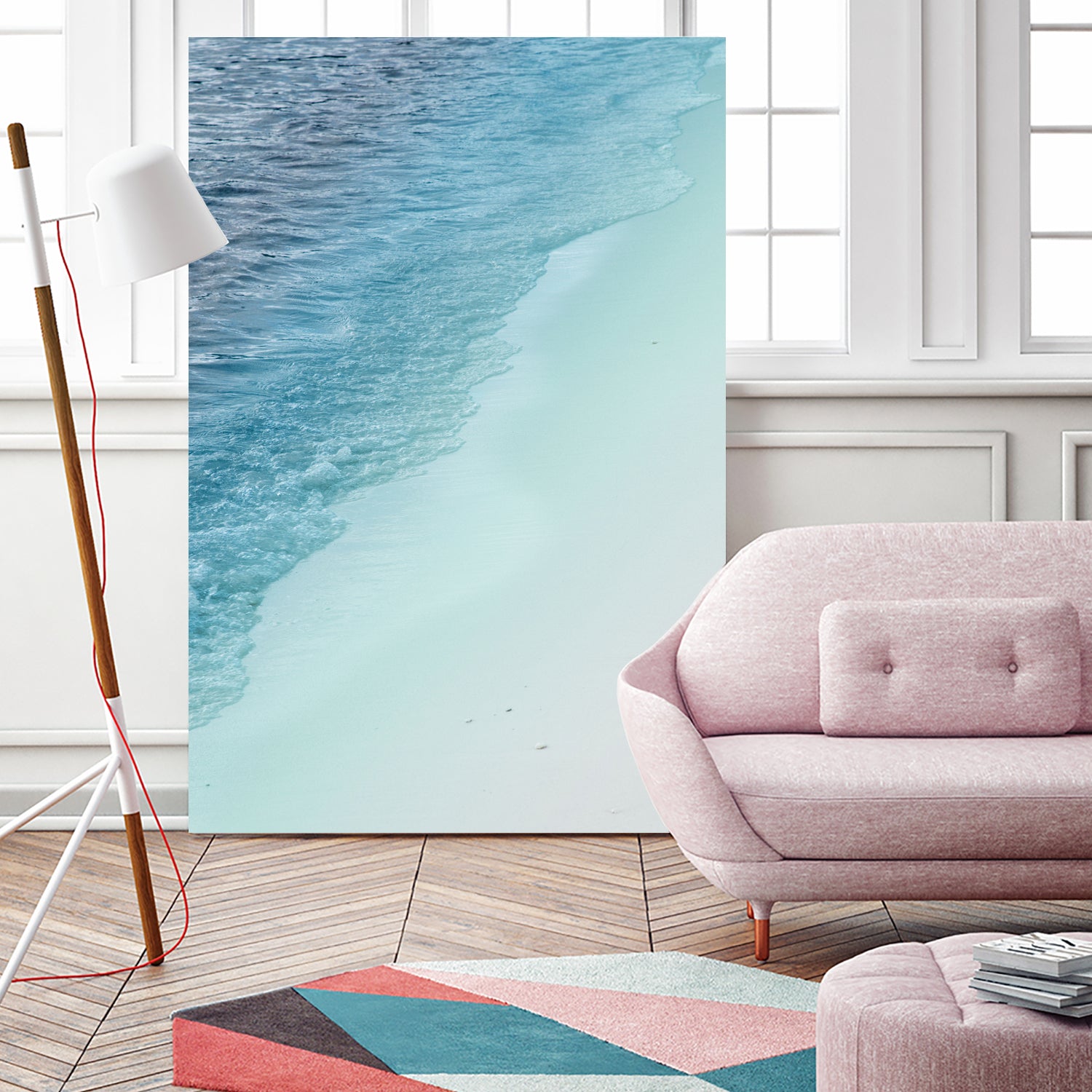 Pastel Ocean Beauty #2 #wall #decor #art by Anita & Bella Jantz on GIANT ART - blue photo manipulation