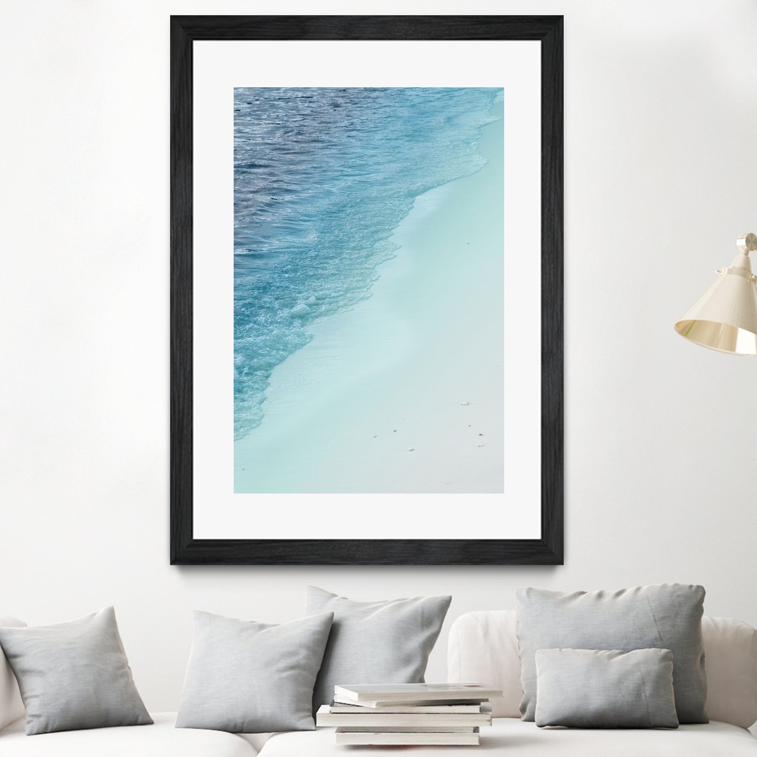 Pastel Ocean Beauty #2 #wall #decor #art by Anita & Bella Jantz on GIANT ART - blue photo manipulation