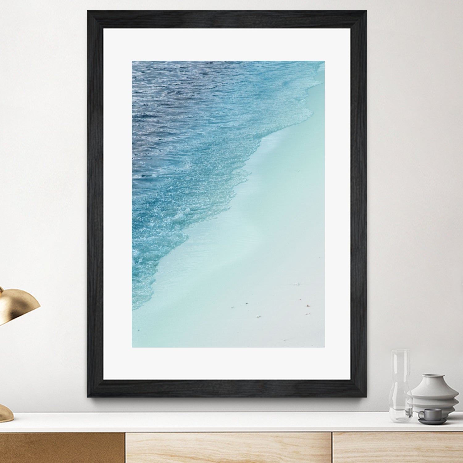 Pastel Ocean Beauty #2 #wall #decor #art by Anita & Bella Jantz on GIANT ART - blue photo manipulation