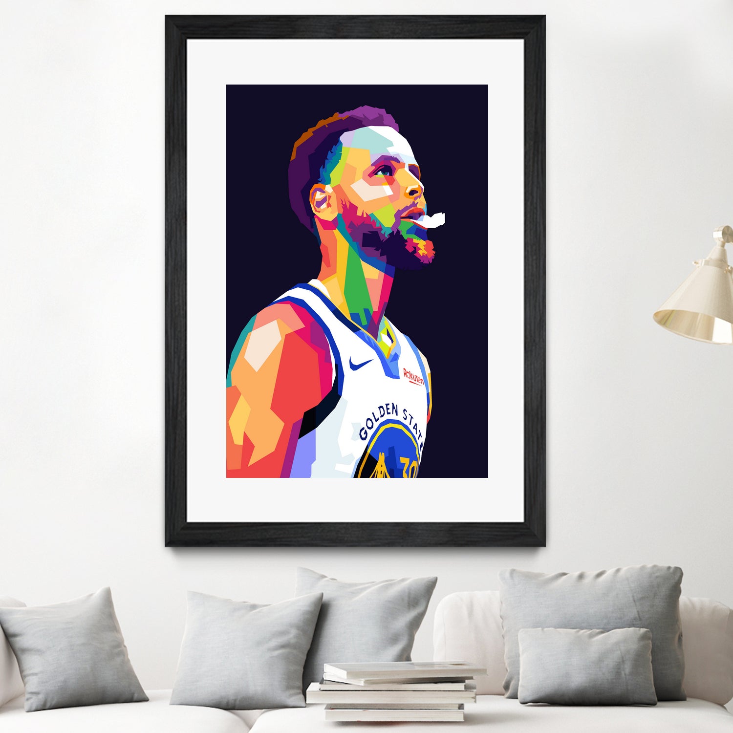 stephen curry Wpap Pop Art by Noval Purnama on GIANT ART - black character design