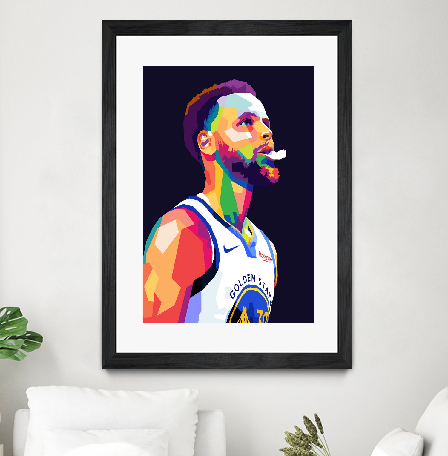 stephen curry Wpap Pop Art by Noval Purnama on GIANT ART - black character design