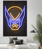 Wolverine by Octavian Mihai Mielu on GIANT ART - blue 3d art