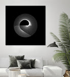 Variations on a Cardioid Theme 243 by Iustina Istrati on GIANT ART - black digital drawing