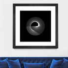 Variations on a Cardioid Theme 243 by Iustina Istrati on GIANT ART - black digital drawing