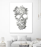 Simple Skull by Ali Gulec on GIANT ART - white digital drawing