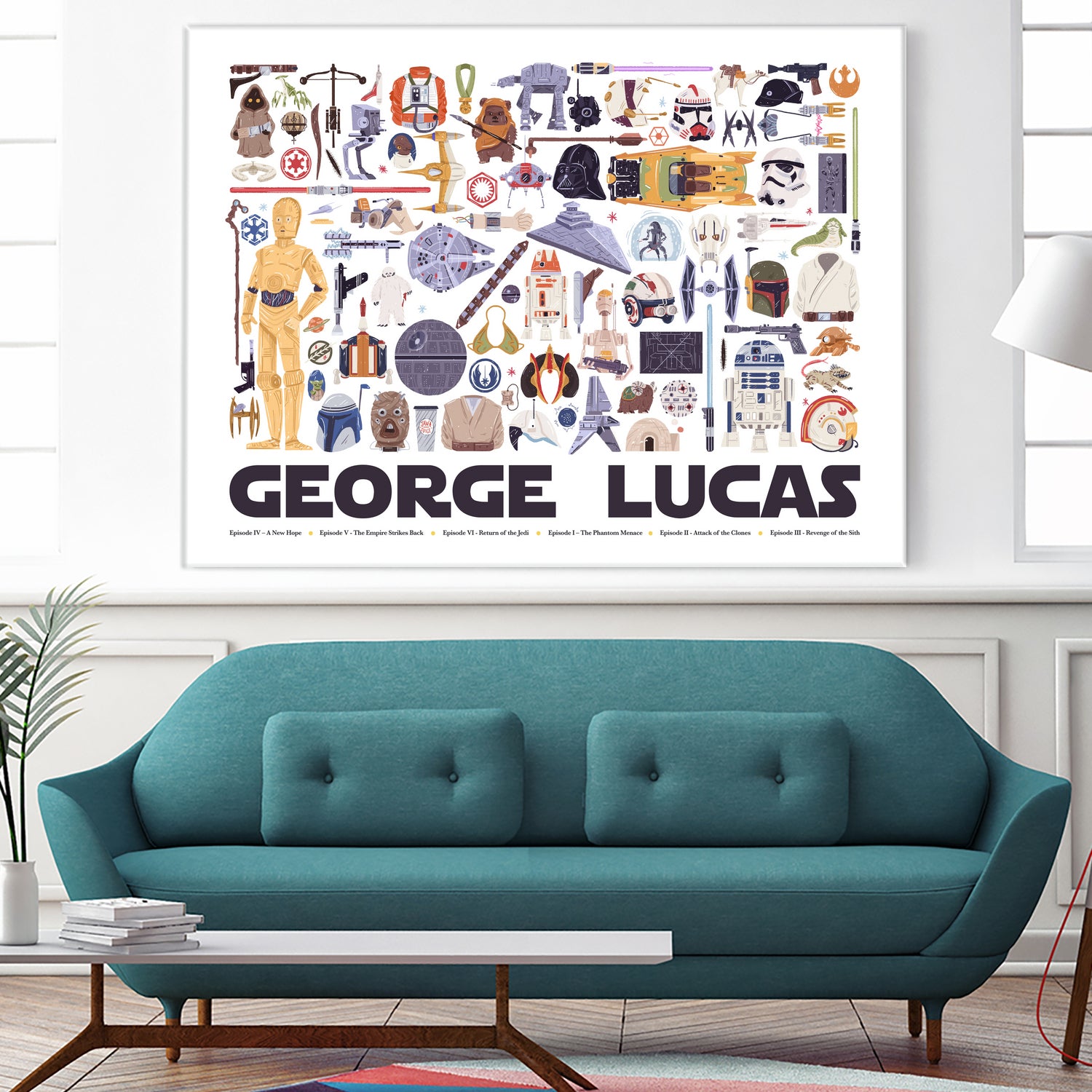 George Lucas by Maria Suarez-Inclan on GIANT ART - digital drawing