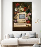 Apple and Flowers by Jonas Loose on GIANT ART - yellow photo manipulation