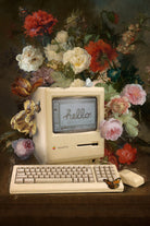 Apple and Flowers by Jonas Loose on GIANT ART - yellow photo manipulation