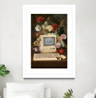 Apple and Flowers by Jonas Loose on GIANT ART - yellow photo manipulation