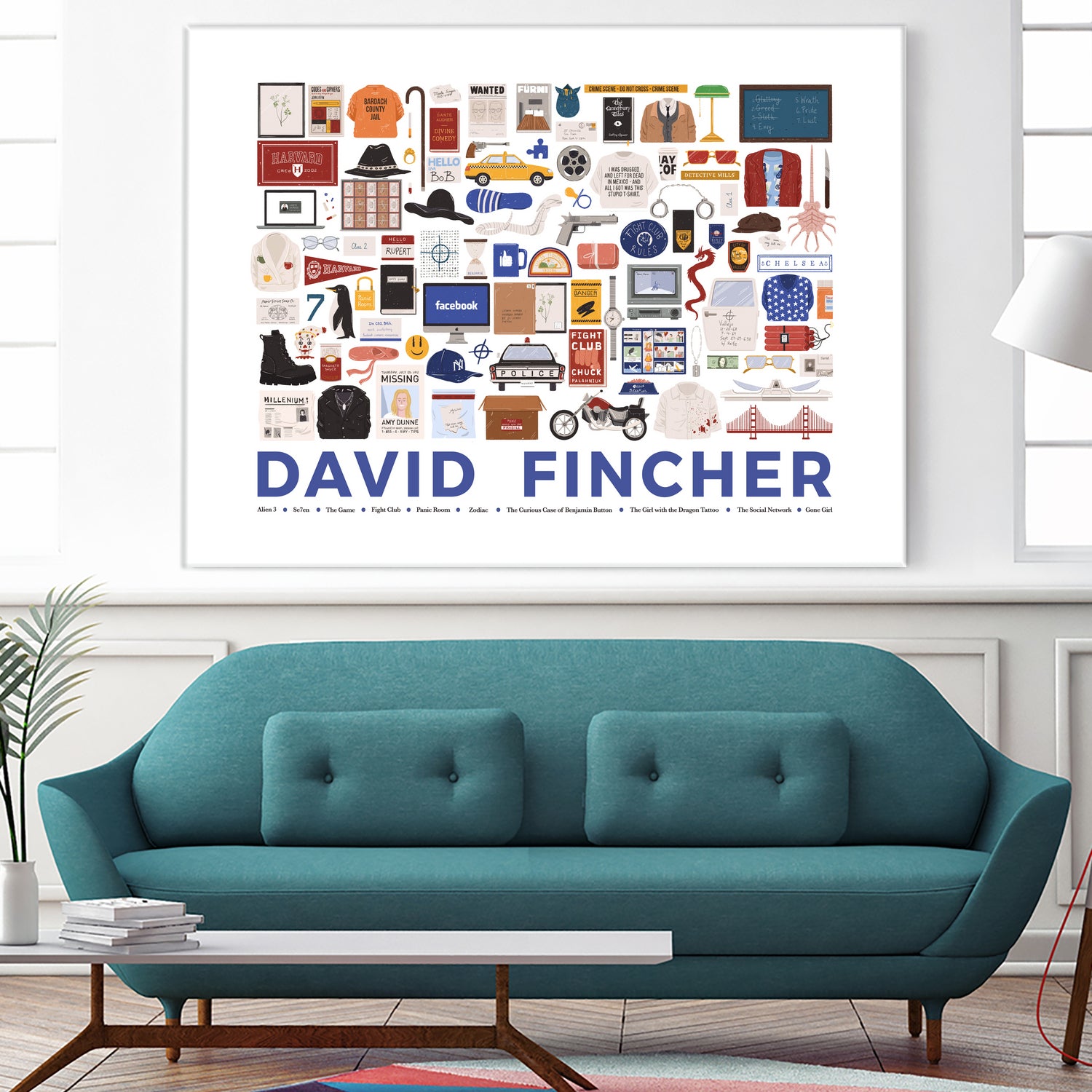 David Fincher by Maria Suarez-Inclan on GIANT ART - digital drawing