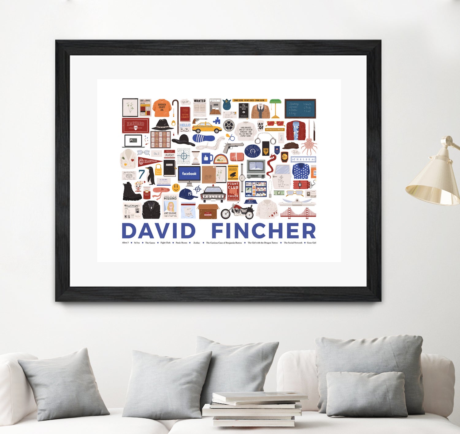 David Fincher by Maria Suarez-Inclan on GIANT ART - digital drawing