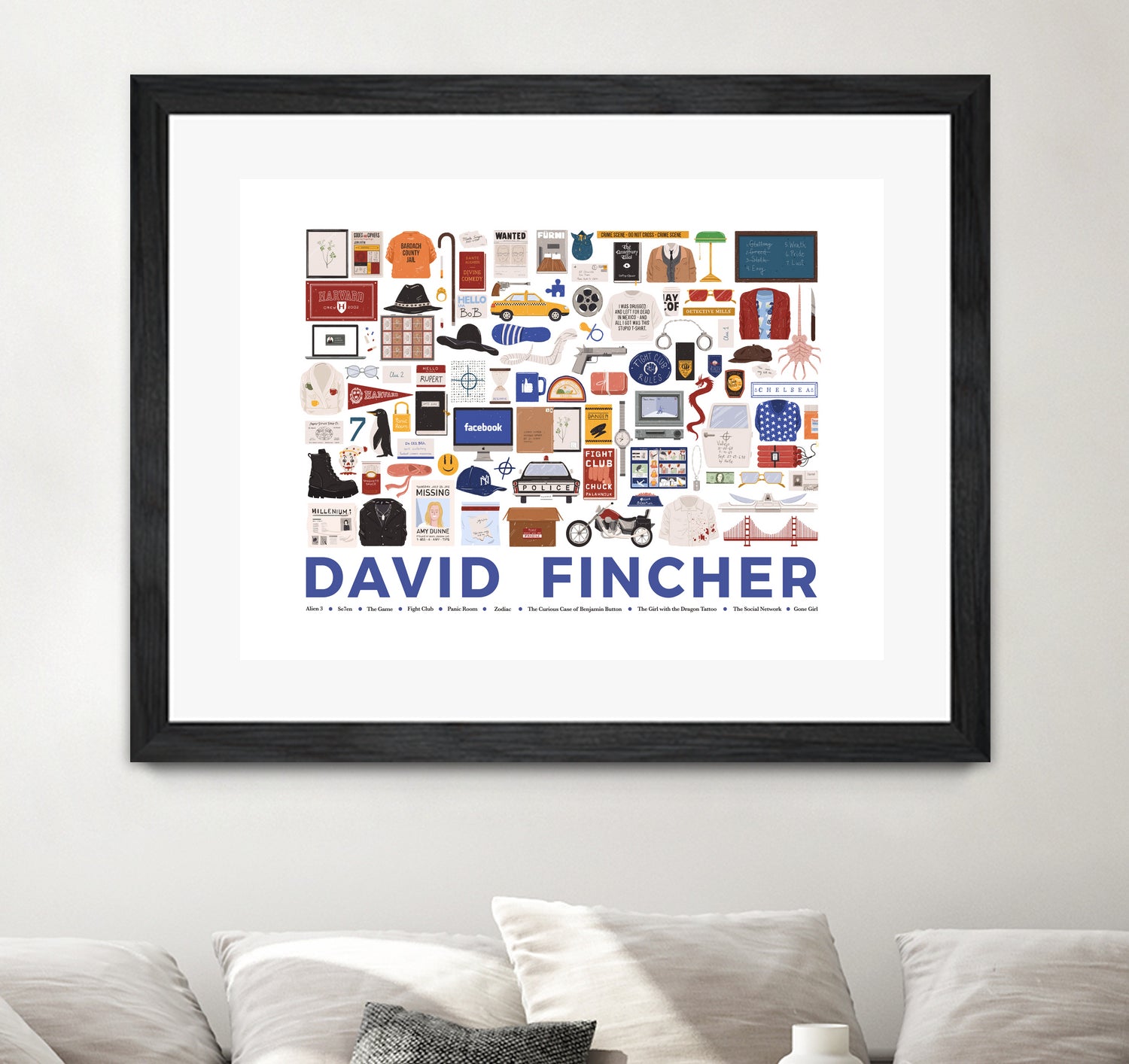 David Fincher by Maria Suarez-Inclan on GIANT ART - digital drawing