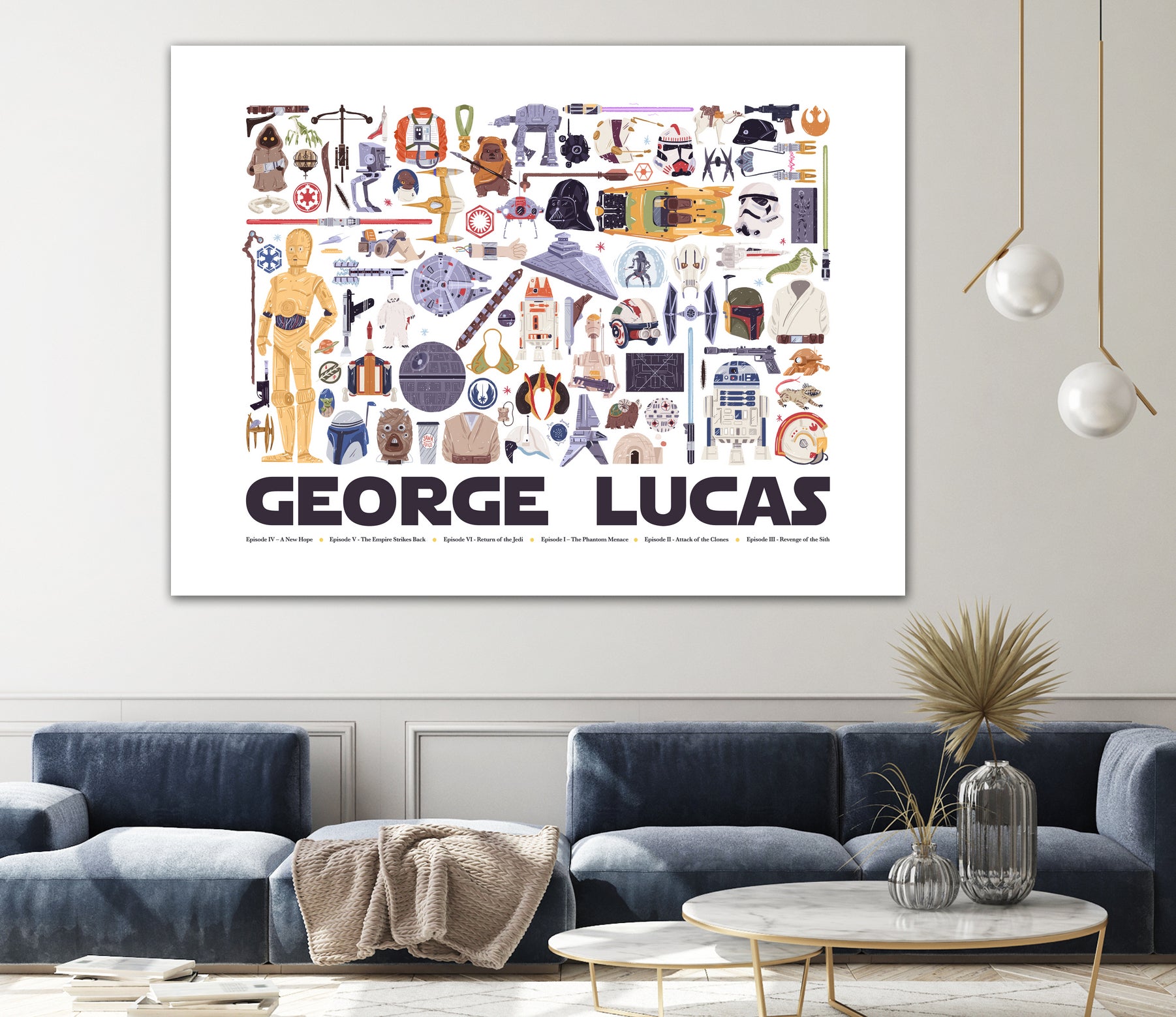 George Lucas by Maria Suarez Inclan on GIANT ART - digital drawing