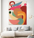 Organic design 08 by Vitor Costa on GIANT ART - orange digital painting