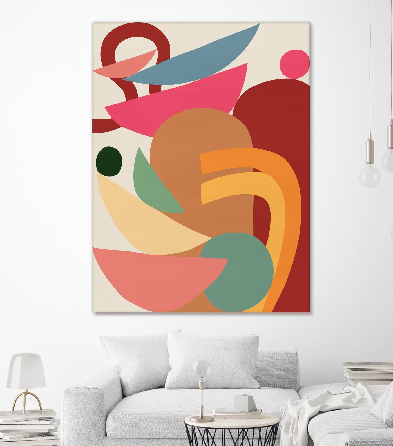 Organic design 08 by Vitor Costa on GIANT ART - orange digital painting