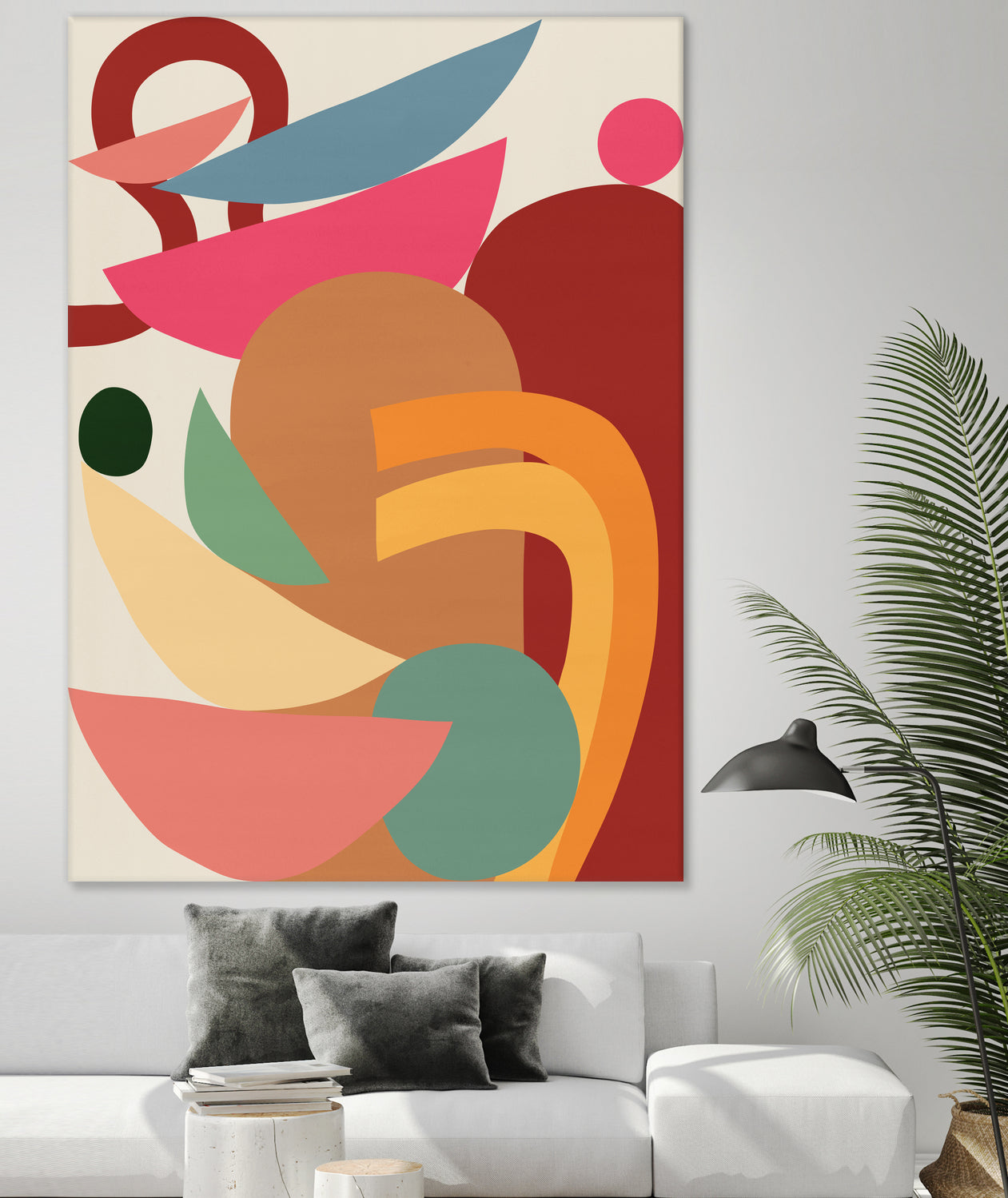 Organic design 08 by Vitor Costa on GIANT ART - orange digital painting