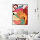 Organic design 08 by Vitor Costa on GIANT ART - orange digital painting