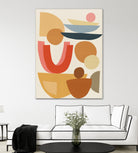 Organic design 15 by Vitor Costa on GIANT ART - orange digital painting