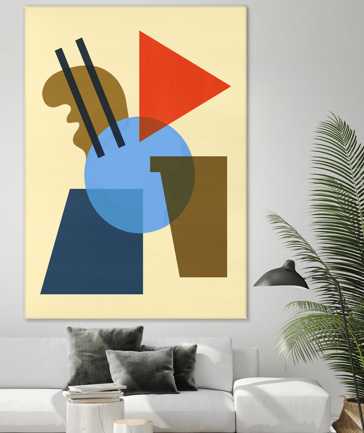 Abstractions A by Vitor Costa on GIANT ART - blue digital painting