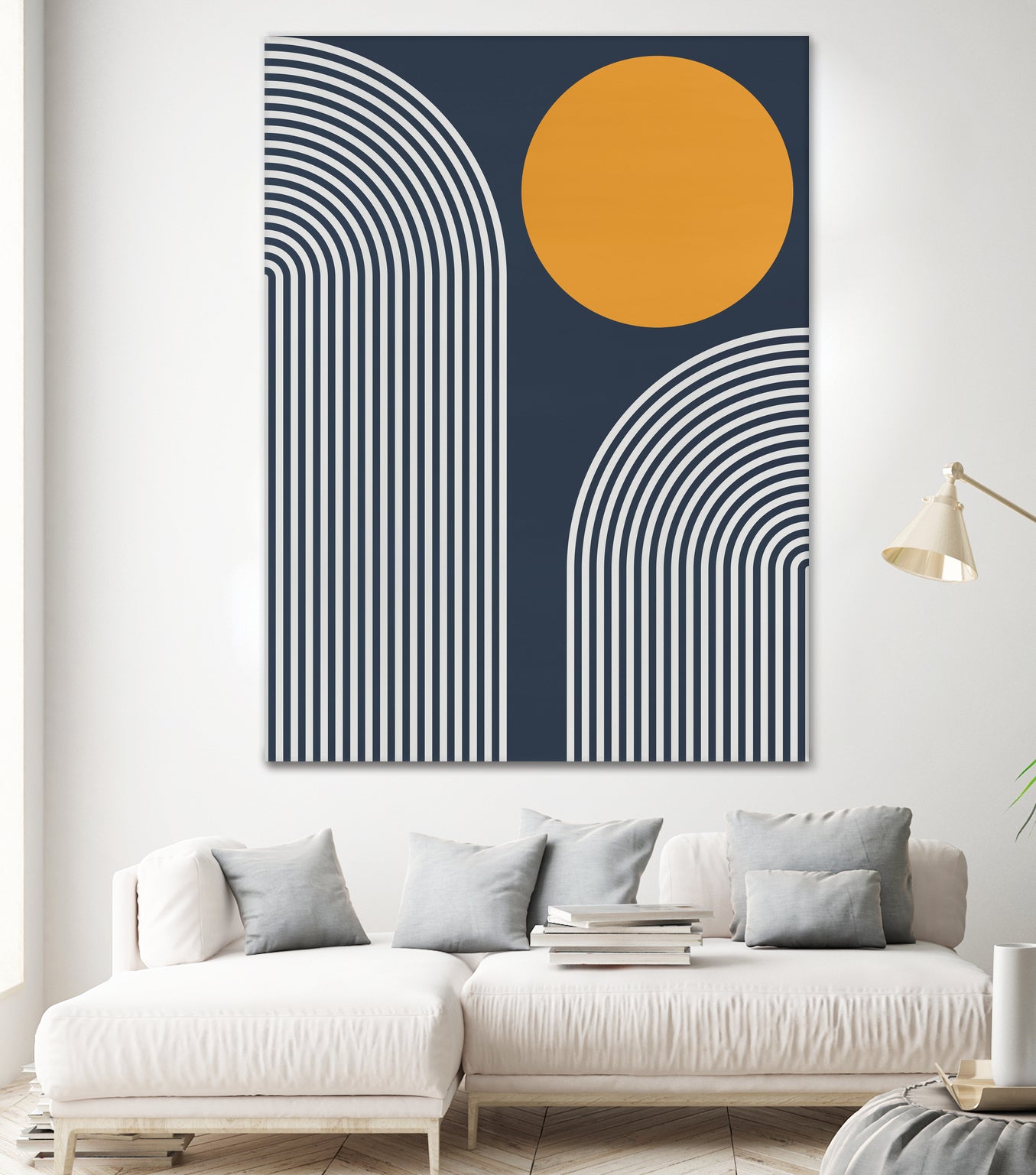 Simplicity XX by Vitor Costa on GIANT ART - orange digital painting