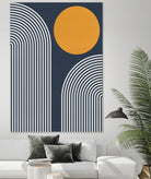 Simplicity XX by Vitor Costa on GIANT ART - orange digital painting