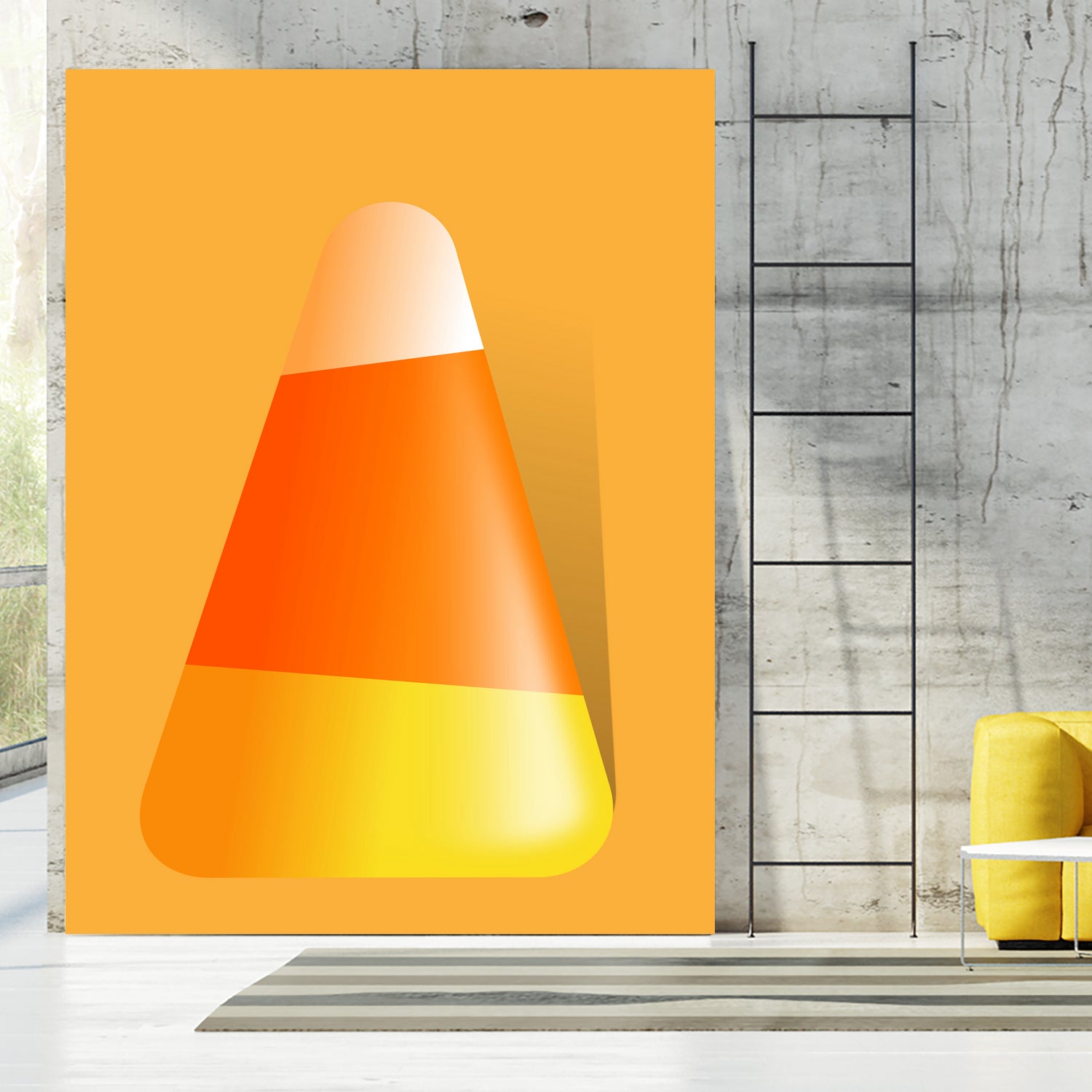 CandyCorn by Jerome Holder on GIANT ART - yellow digital painting