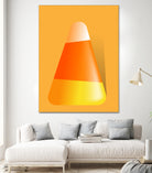 CandyCorn by Jerome Holder on GIANT ART - yellow digital painting