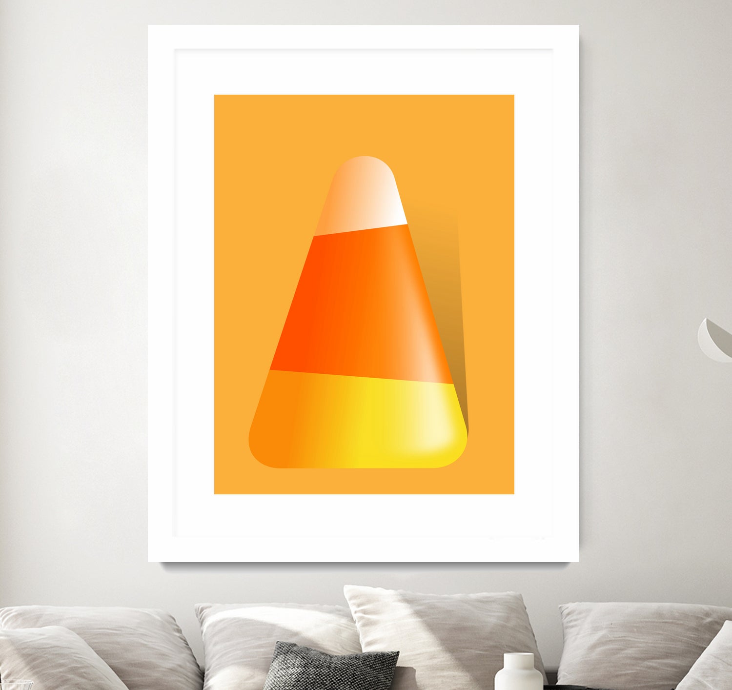 CandyCorn by Jerome Holder on GIANT ART - yellow digital painting