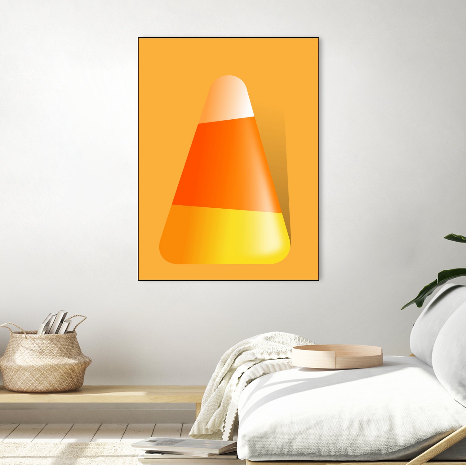 CandyCorn by Jerome Holder on GIANT ART - yellow digital painting