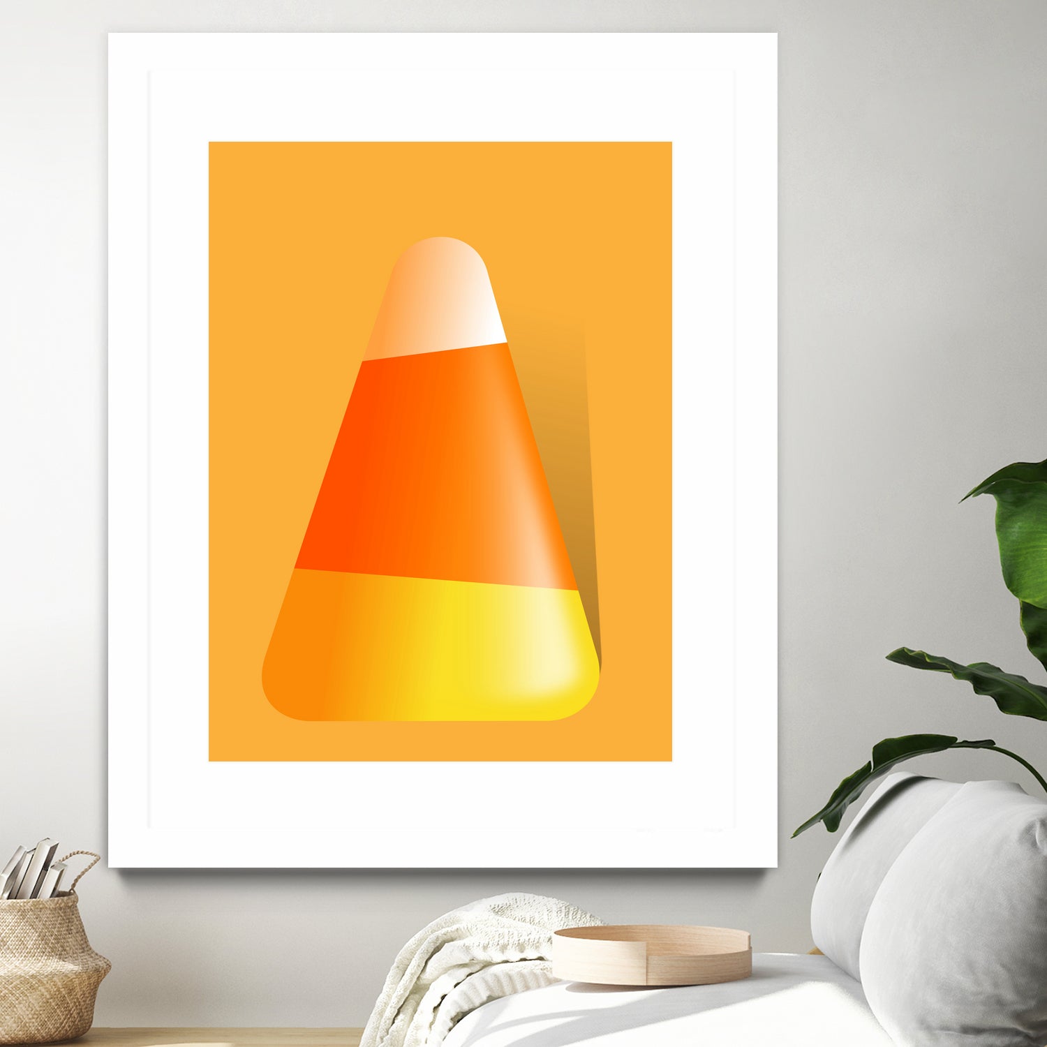 CandyCorn by Jerome Holder on GIANT ART - yellow digital painting