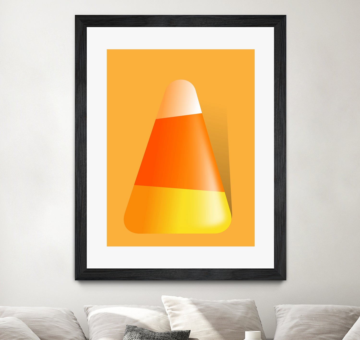 CandyCorn by Jerome Holder on GIANT ART - yellow digital painting