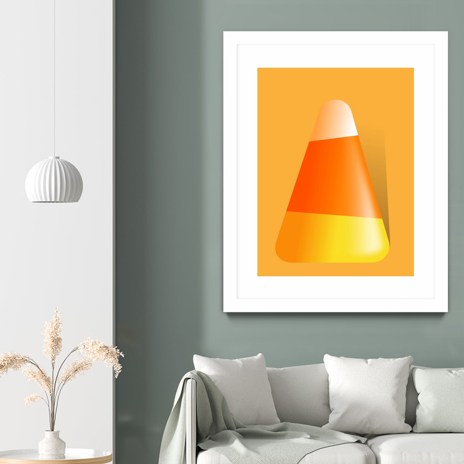 CandyCorn by Jerome Holder on GIANT ART - yellow digital painting