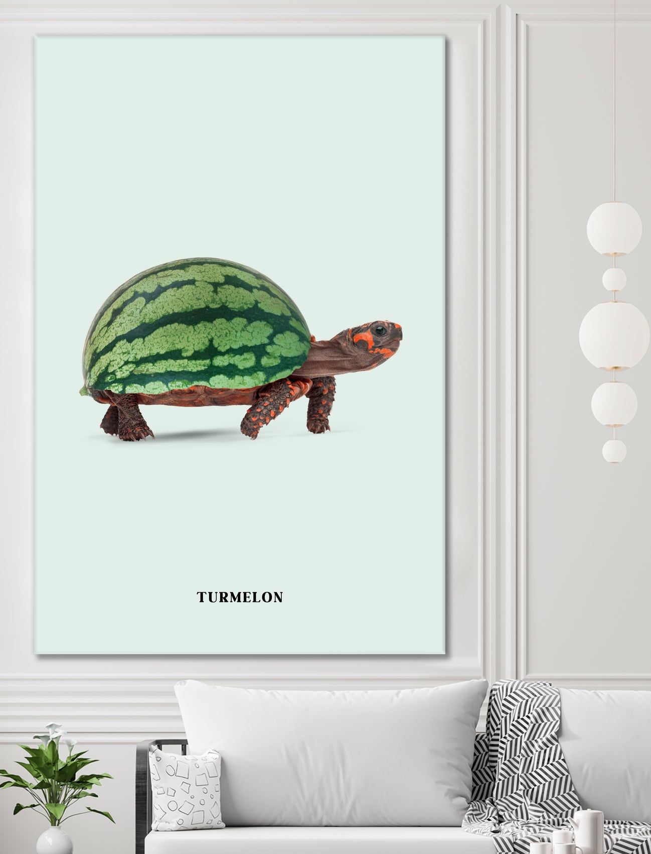 Turmelon by Jonas Loose on GIANT ART - green photo manipulation