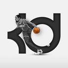 Kevin "Slim Reaper" Durant by Zildjian Magante on GIANT ART - gray digital drawing