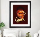 Derrick "Windy City Assassin" Rose by Zildjian Magante on GIANT ART - red digital drawing