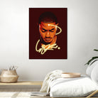 Derrick "Windy City Assassin" Rose by Zildjian Magante on GIANT ART - red digital drawing