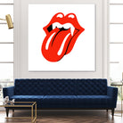 Rolling Stones vampire edition by Bekir Ceylan on GIANT ART - red digital painting