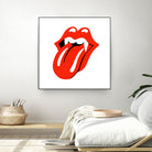 Rolling Stones vampire edition by Bekir Ceylan on GIANT ART - red digital painting