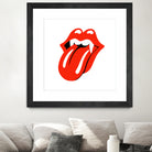 Rolling Stones vampire edition by Bekir Ceylan on GIANT ART - red digital painting