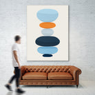 Abstraction A by Vitor Costa on GIANT ART - blue digital painting