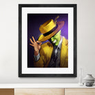 The Mask by Nikita Abakumov on GIANT ART - yellow digital painting