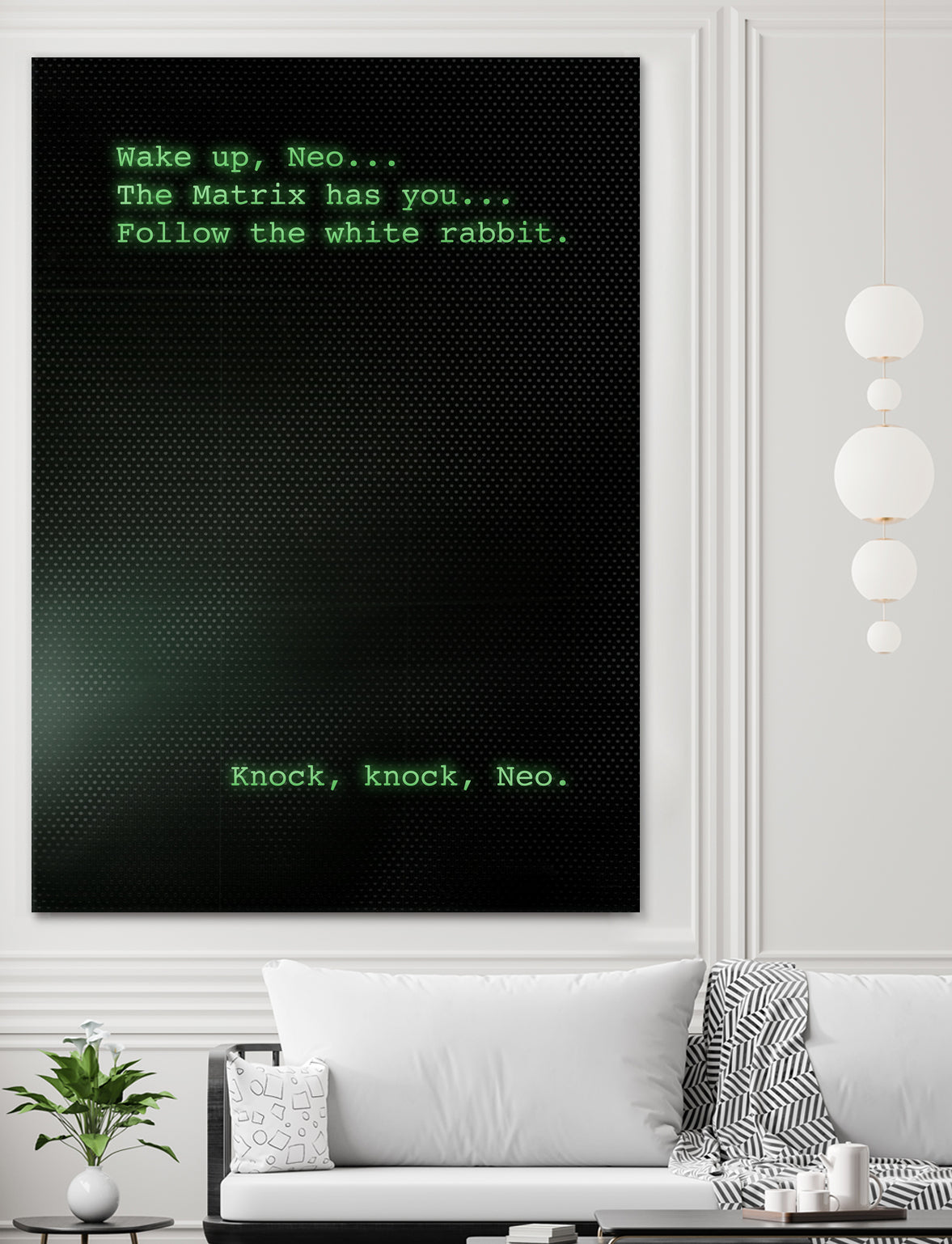 The Matrix Wake Up by Nikita Abakumov on GIANT ART - green digital painting