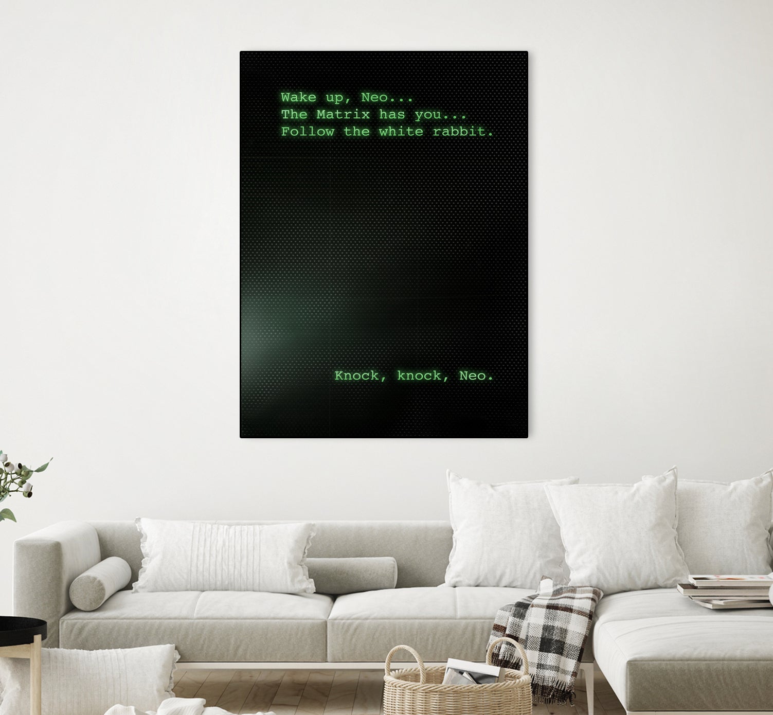 The Matrix Wake Up by Nikita Abakumov on GIANT ART - green digital painting