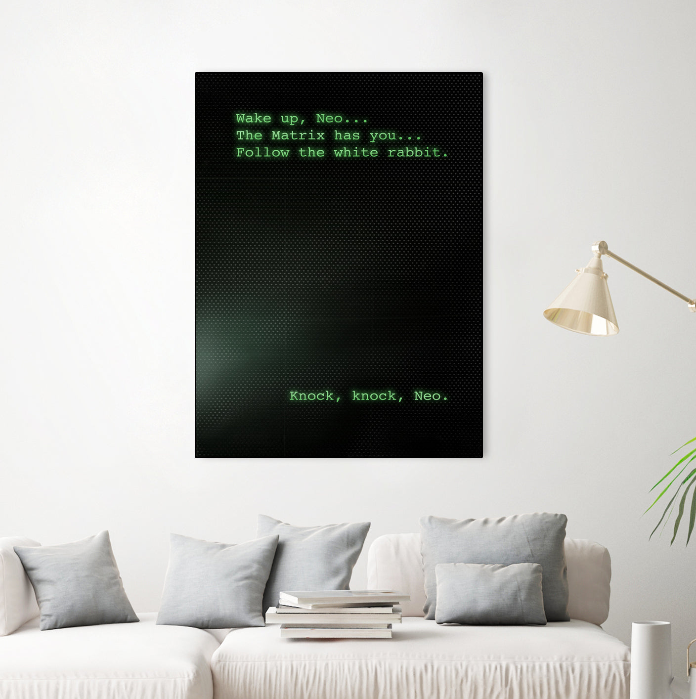 The Matrix Wake Up by Nikita Abakumov on GIANT ART - green digital painting