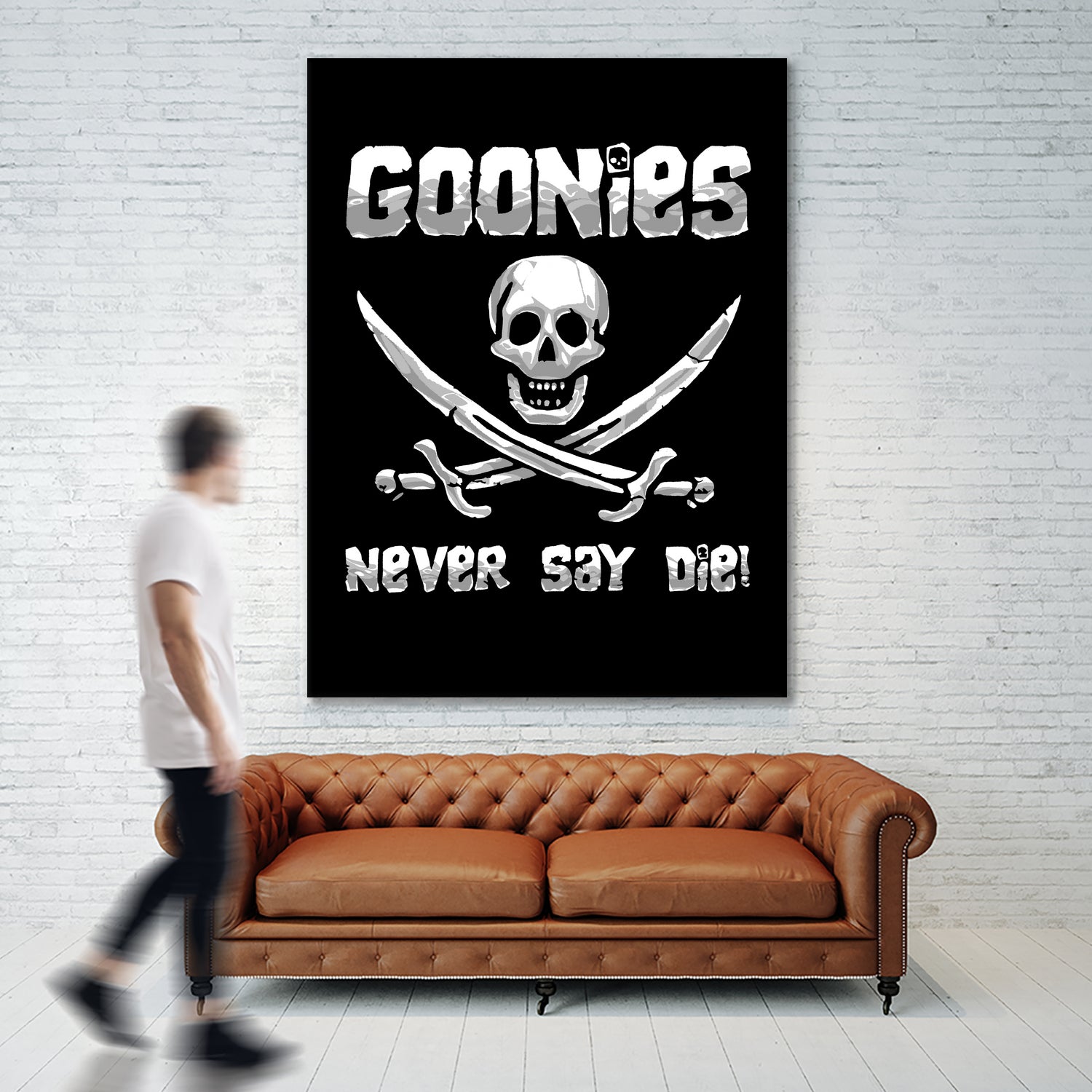 The Goonies by Nikita Abakumov on GIANT ART - black digital painting