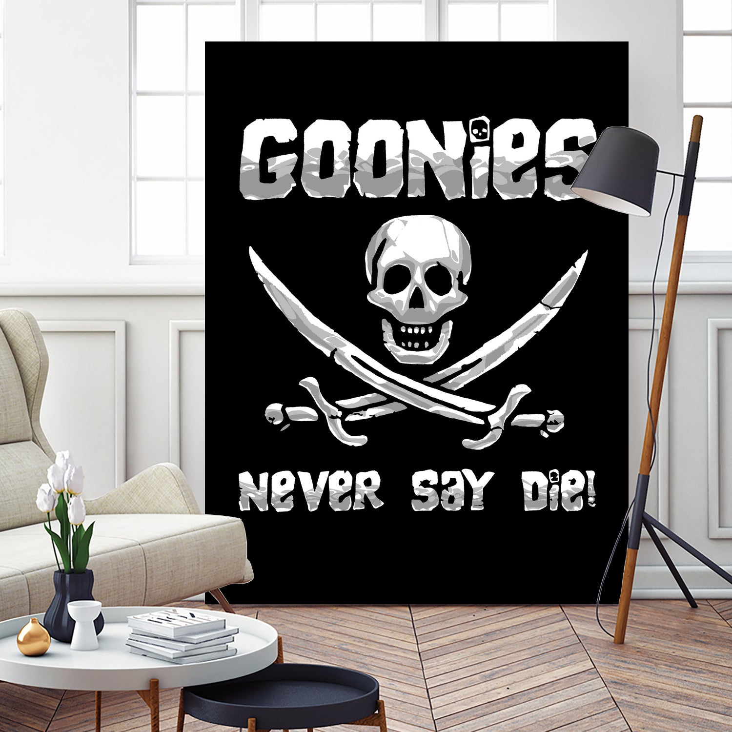 The Goonies by Nikita Abakumov on GIANT ART - black digital painting