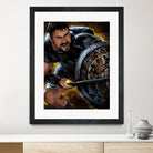 Gladiator by Nikita Abakumov on GIANT ART - brown digital painting