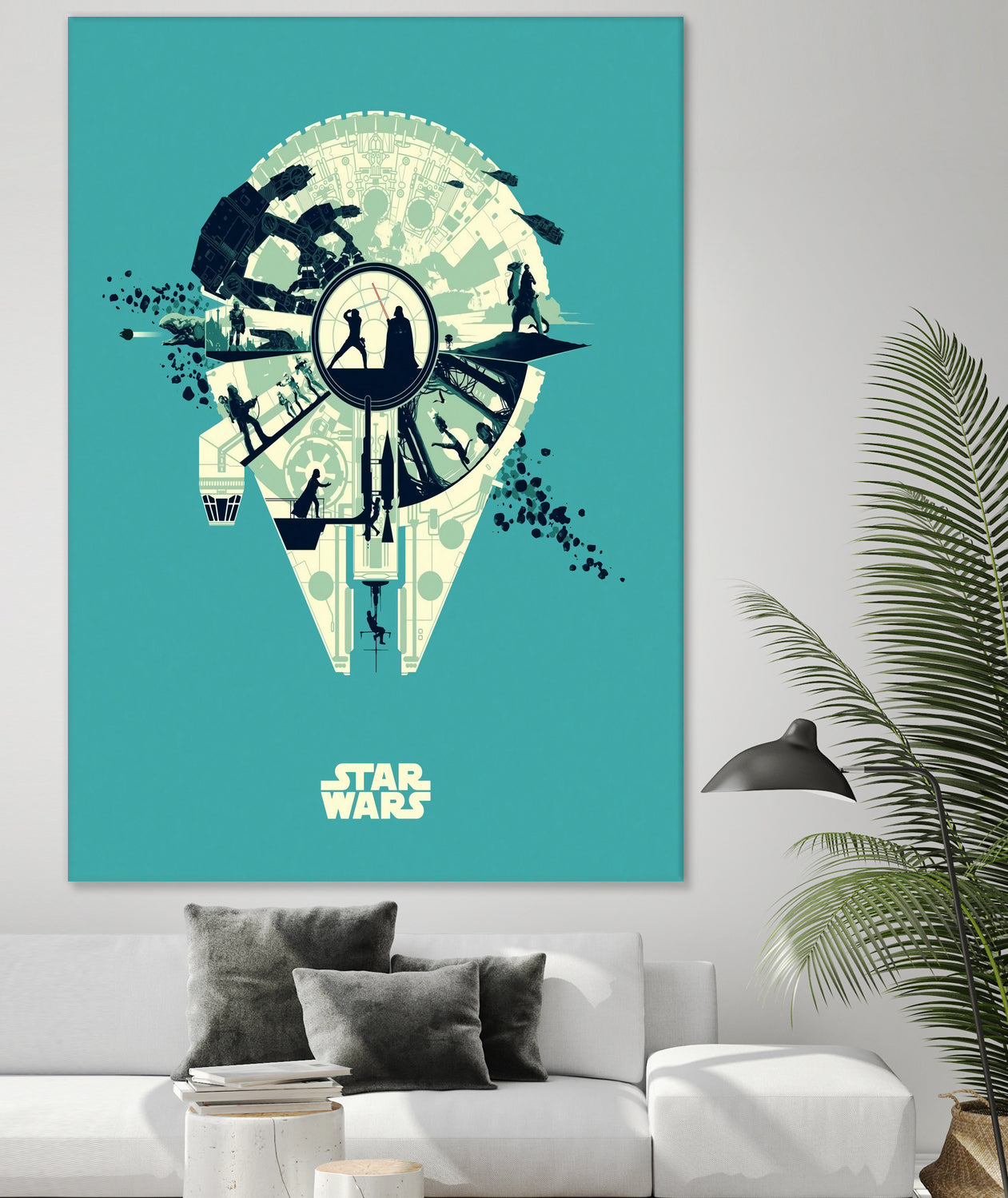 Star Wars by Movie Network on GIANT ART - white digital drawing