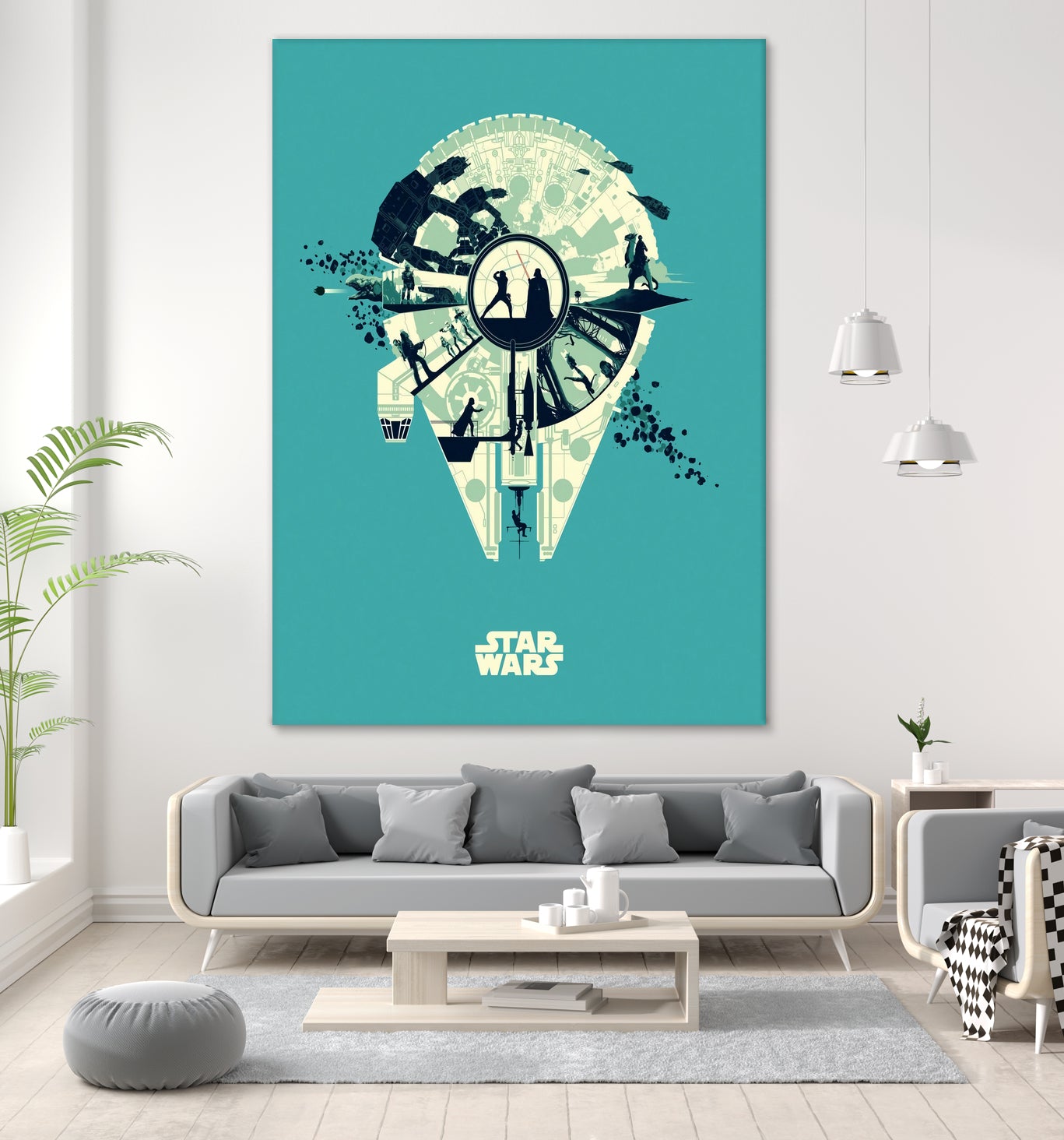 Star Wars by Movie Network on GIANT ART - white digital drawing